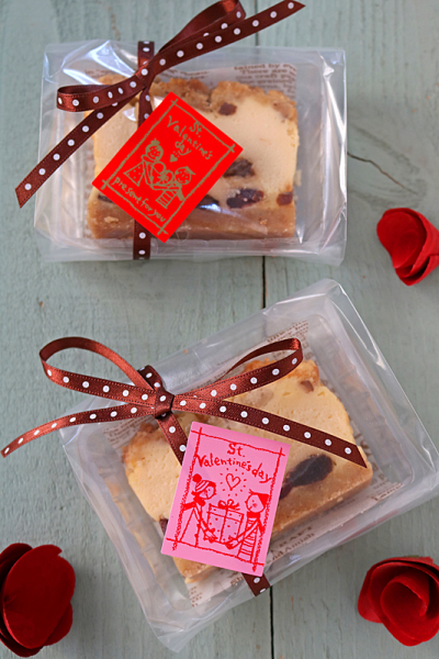 パウンド型チーズケーキのバレンタインラッピング ぱお お菓子 パンのレシピや作り方 Cotta コッタ