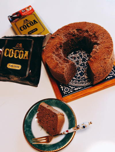 蜂蜜ココアシフォンケーキ でりしゃす お菓子 パンのレシピや作り方 Cotta コッタ