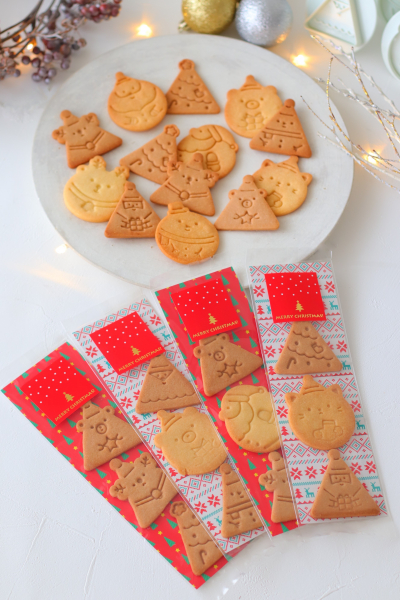 クリスマスクッキーの簡単ラッピング あいりおー お菓子 パンのレシピや作り方 Cotta コッタ