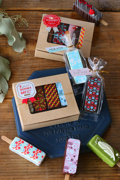 スティックブラウニーのラッピング Boxと個別包装 Vivian お菓子 パンのレシピや作り方 Cotta コッタ
