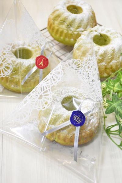 透明opp袋をテトラ型にしたラッピング Ayaka お菓子 パンのレシピや作り方 Cotta コッタ