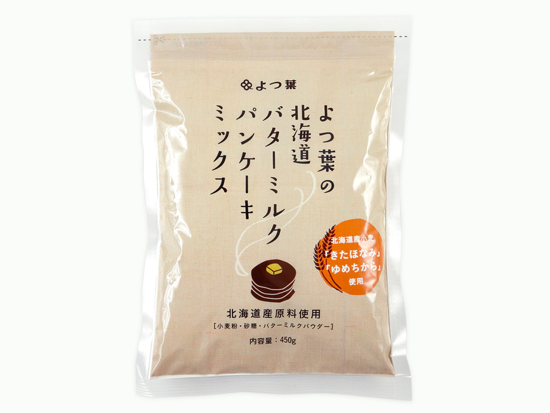 よつ葉の北海道バターミルクパンケーキミックス 450ｇ お菓子 パン材料 ラッピングの通販 Cotta コッタ