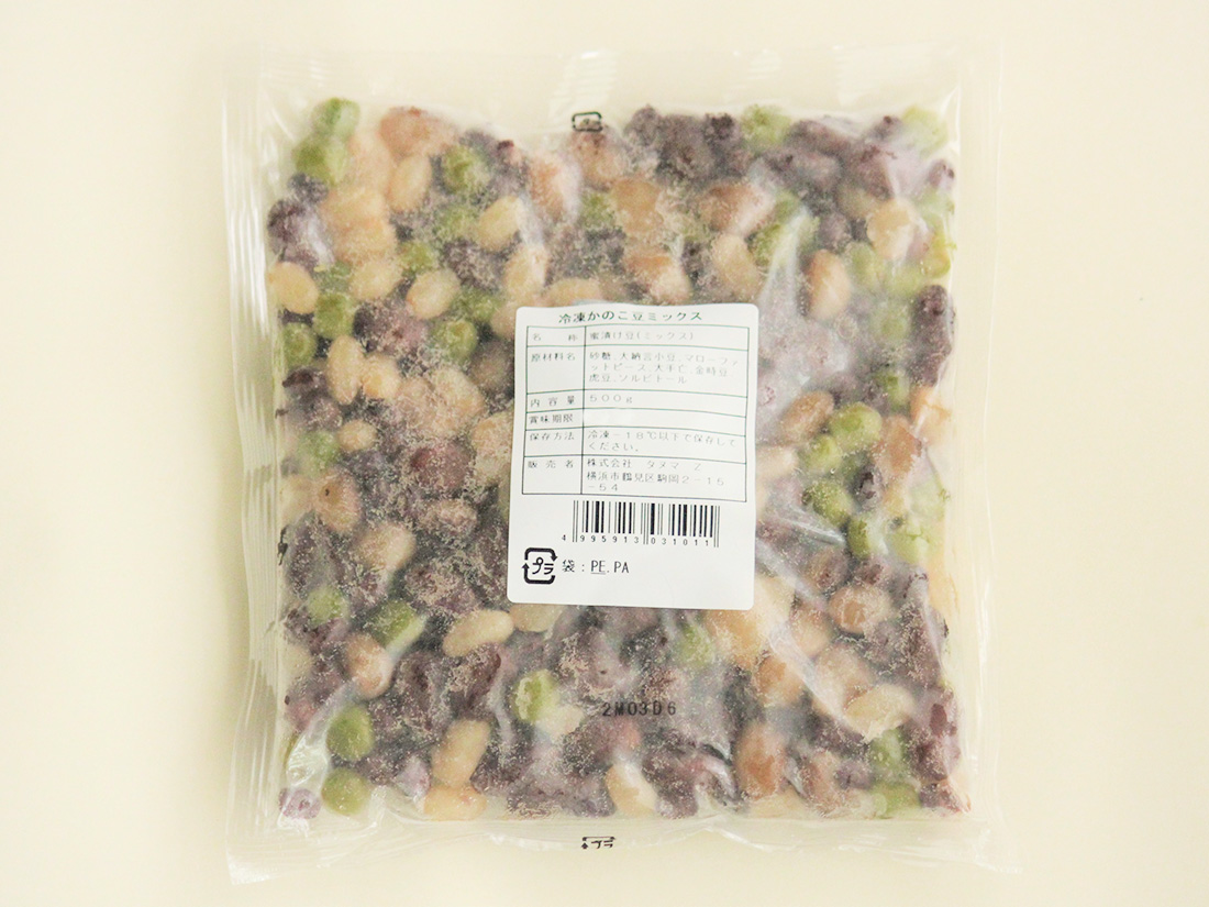 冷凍 タヌマ かのこ豆ミックス 500g かのこ お菓子・パン材料・ラッピングの通販【cotta＊コッタ】