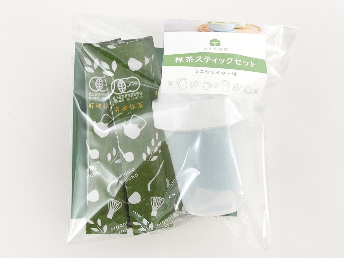 抹茶ミニシェイカー(有機抹茶スティック2g×5本付) | その他の