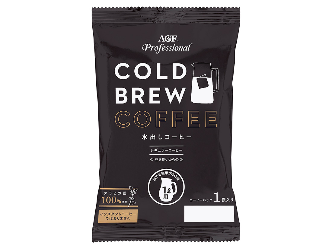 AGF AGF(エージーエフ) プロフェッショナル コールドブリュー1L用 6袋【 水出しコーヒー 】 【 アイスコーヒー 】