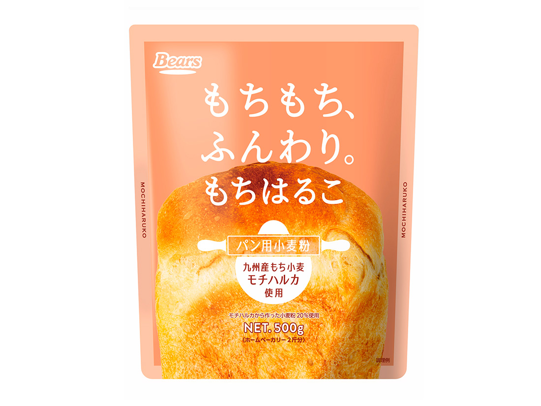 熊本製粉 パン用小麦粉 もちはるこ 500g