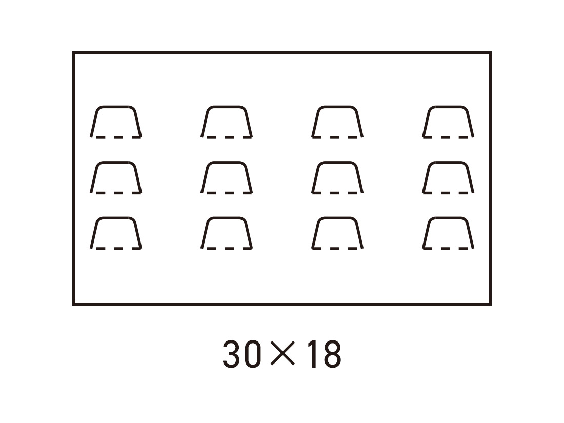 クオリティギフトM 30×18 | 無地のギフト箱 | お菓子・パン材料