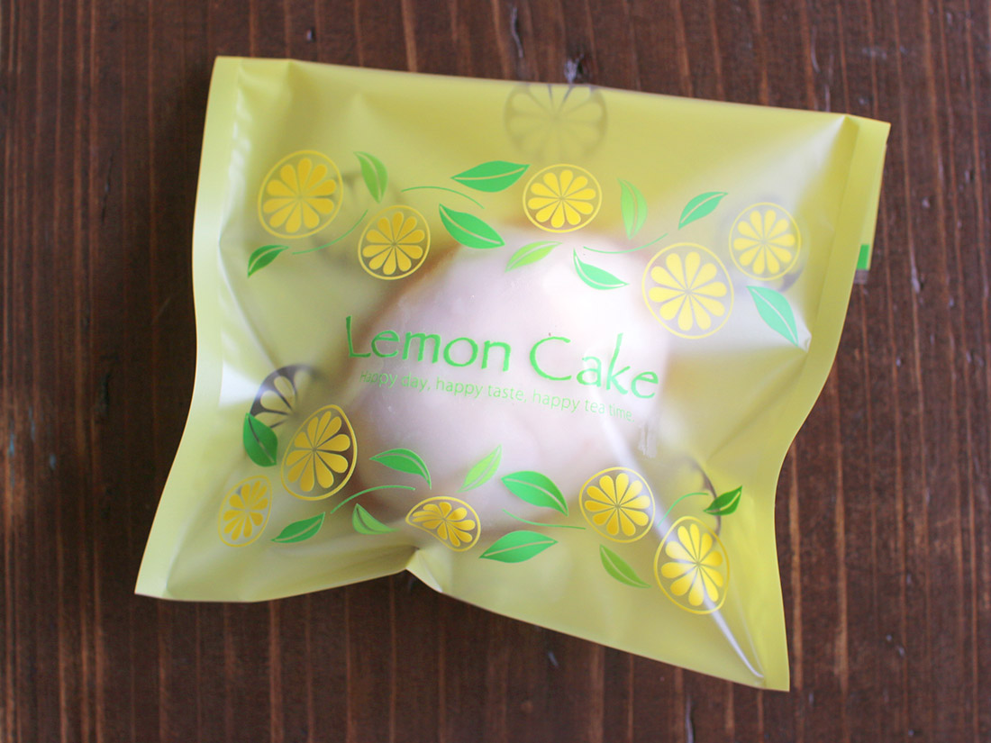 Fh 99 レモンケーキ袋 柄付きの個包装用ガス袋 お菓子 パン材料 ラッピングの通販 Cotta コッタ