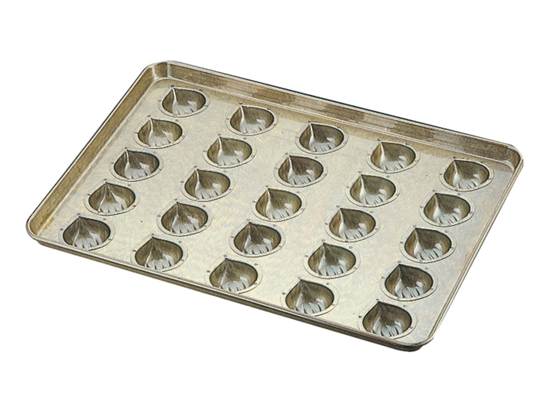 シリコン加工 レモンケーキ型天板 (25ヶ取) | マロン・レモンケーキ型