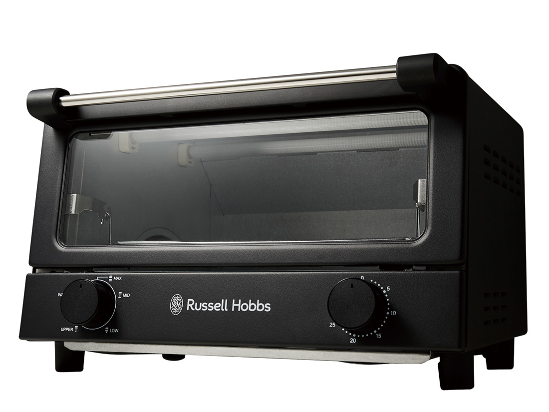 ラッセルホブス オーブントースター マットブラック | オーブン 