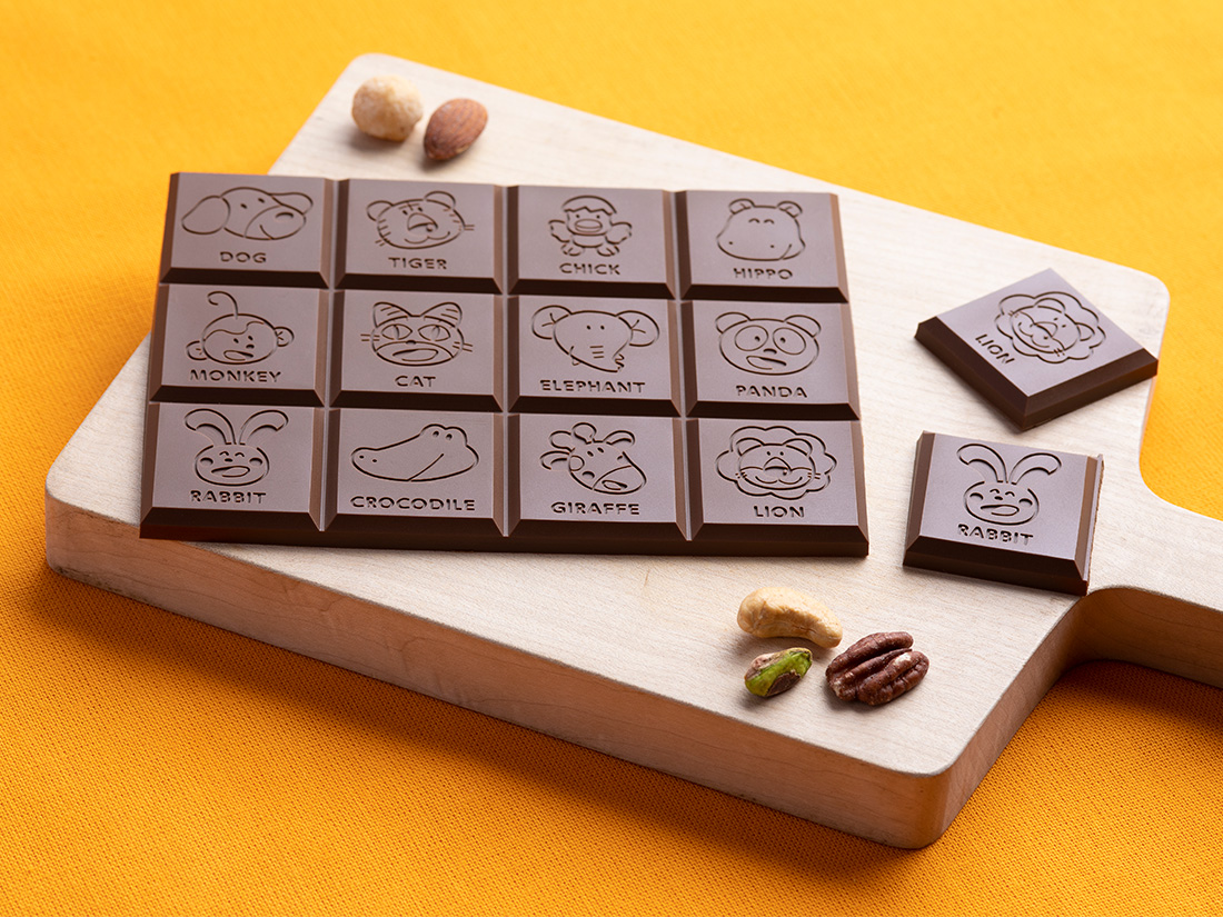 板チョコ型 たべっ子どうぶつ | チョコレート型・チョコレートモールド