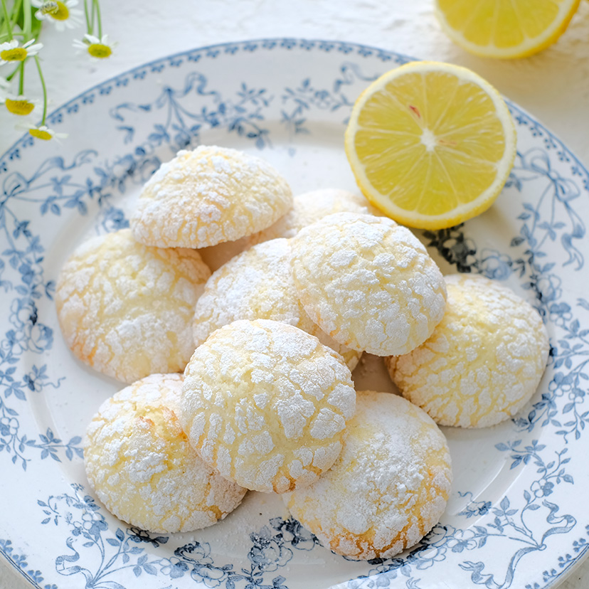 レモンクリンクルクッキーのレシピ・作り方 | お菓子・パン材料