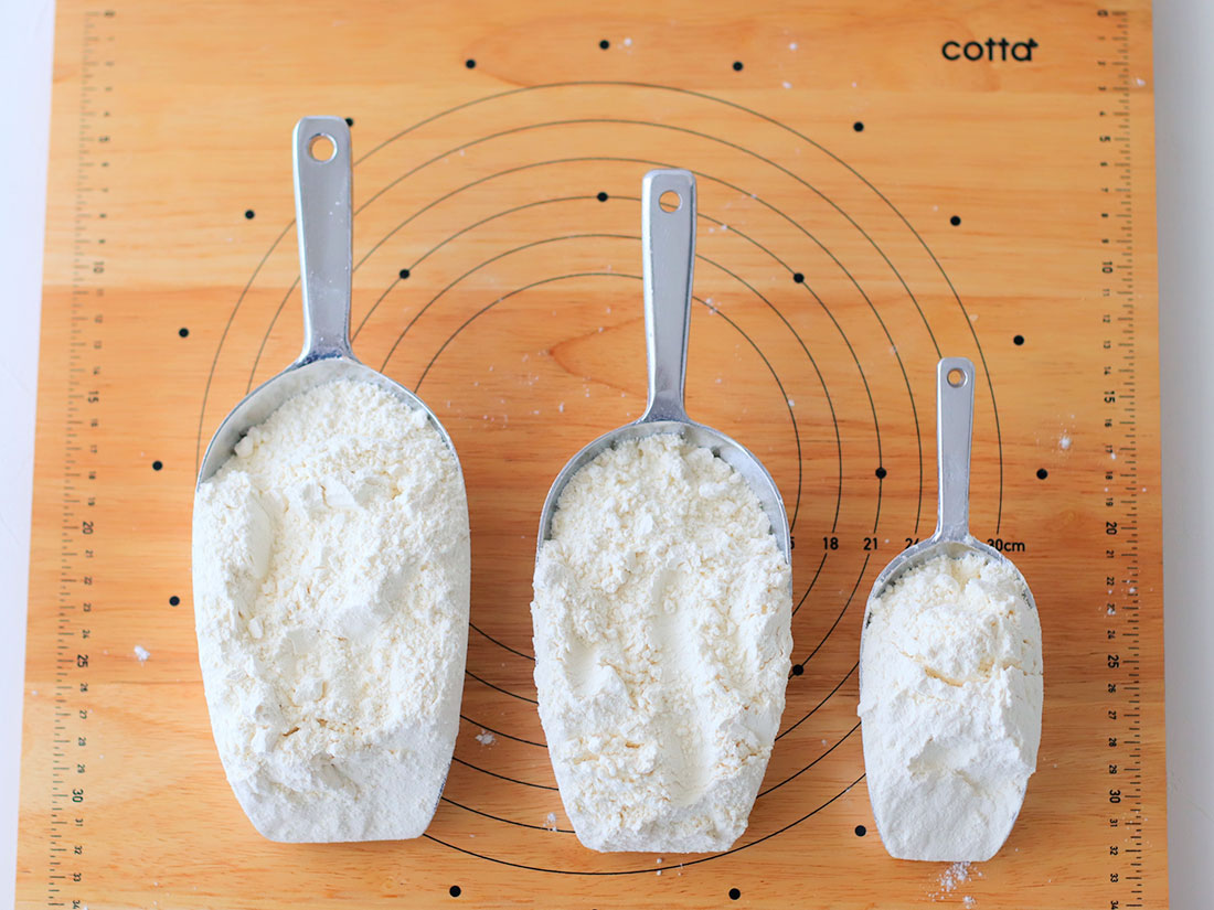 cotta 粉用アルミスコップ M | その他のはかる道具 | お菓子・パン材料・ラッピングの通販【cotta＊コッタ】