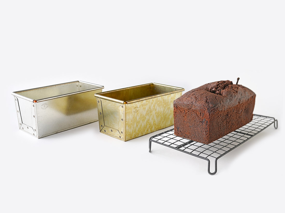 調理器具新品 松永製作所 黄金 パウンドケーキ型Bドロワ型 4個セット ケーキ型 パン型
